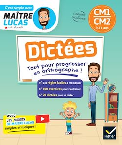 Télécharger le livre :  Dictées CM1-CM2 - 10-11 ans