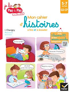 Télécharger le livre :  Mon cahier de lecture Téo et Nina avec histoires audio associées GS-CP