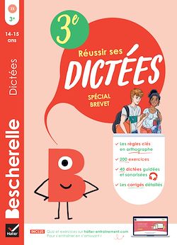 Télécharger le livre :  Bescherelle - Réussir ses dictées et progresser en orthographe - 3e Spécial Brevet