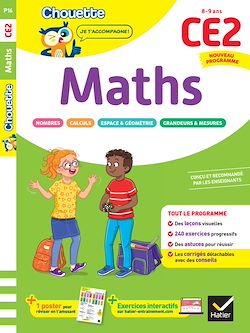 Télécharger le livre :  Maths CE2 - Cahier de soutien nouveau programme