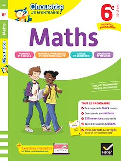 Télécharger le livre :  Chouette Je m'entraîne - Maths 6e Nouveau programme