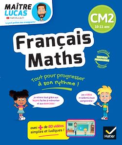 Télécharger le livre :  Français et Maths CM2  - Nouveau programme - Cahier de soutien avec des vidéos