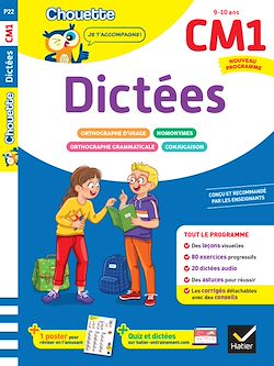 Télécharger le livre :  Dictées CM1 - Cahier de soutien nouveau programme