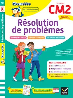 Télécharger le livre :  Résolution de problèmes CM2 - Cahier de soutien nouveau programme