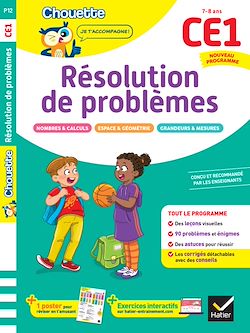 Télécharger le livre :  Résolution de problèmes CE1 - Cahier de soutien nouveau programme