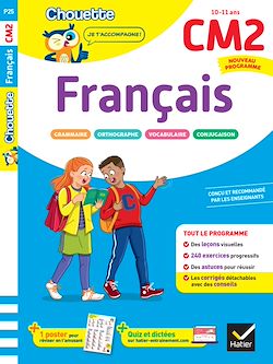Télécharger le livre :  Français CM2 - Cahier de soutien nouveau programme
