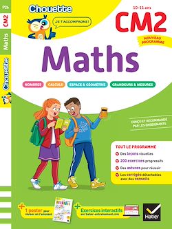 Télécharger le livre :  Maths CM2 - Cahier de soutien nouveau programme