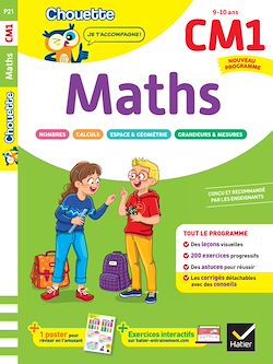 Télécharger le livre :  Maths CM1 - Cahier de soutien nouveau programme