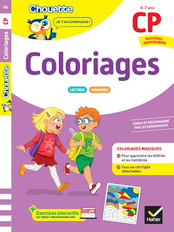 Télécharger le livre :  Coloriages CP - Cahier de soutien nouveau programme