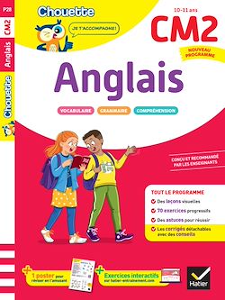 Télécharger le livre :  Anglais CM2 - Cahier de soutien nouveau programme