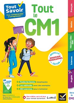Télécharger le livre :  Tout Savoir CM1 - Tout-en-un - Nouveaux Programmes