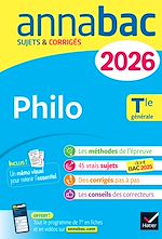 Télécharger le livre :  Annales du bac 2026 - Annabac Philo Tle générale