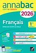 Télécharger le livre :  Annales du bac 2026 - Annabac Français 1re générale (bac de français écrit & oral)