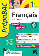 Télécharger le livre :  Prépabac - Français 1re générale Bac de français 2026 (écrit & oral)