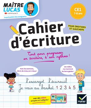 Download the eBook: Cahier d'écriture Maître Lucas - CE1