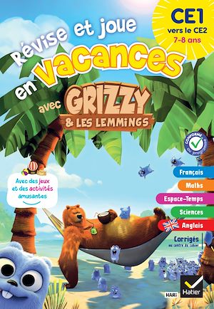 Téléchargez le livre :  Cahier de vacances Grizzy et les lemmings - CE1  vers le CE2