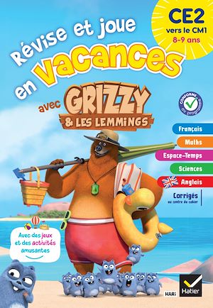 Téléchargez le livre :  Cahier de vacances Grizzy et les lemmings - CE2 vers le CM1