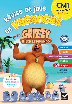 Téléchargez le livre :  Cahier de vacances Grizzy et les lemmings - CM1 vers le CM2