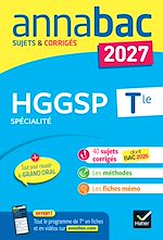 Download this eBook Annales du bac 2027 - Annabac HGGSP Tle générale (spécialité)