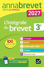 Download this eBook Annales du brevet 2027 -  Annabrevet L'intégrale du Brevet 3e (tout-en-un)