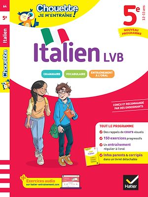 Téléchargez le livre :  Chouette - Italien 5e - LV2 (A1 vers A2) - Nouveau programme