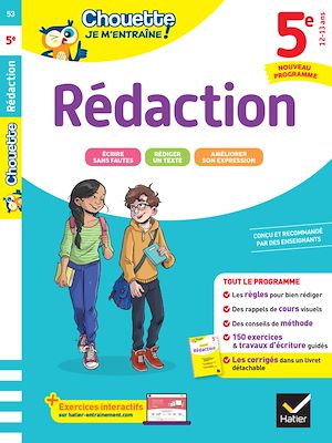 Téléchargez le livre :  Chouette - Rédaction 5e - Nouveau programme
