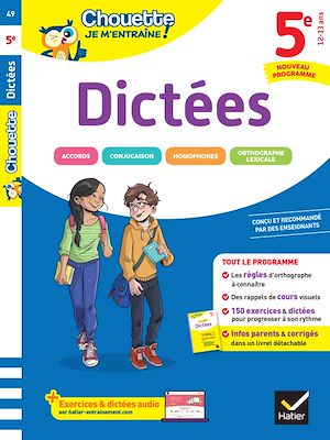 Téléchargez le livre :  Chouette - Dictées 5e - Nouveau programme