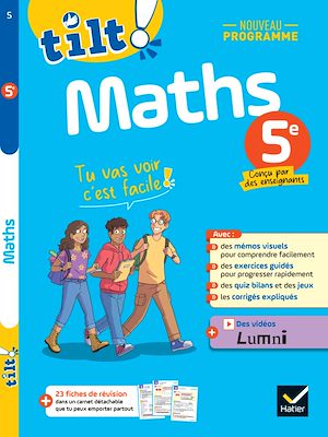 Download the eBook: Tilt ! - Maths 5e - Nouveau programme