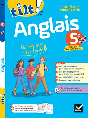 Download the eBook: Tilt ! - Anglais 5e - Nouveau programme