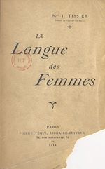 Télécharger le livre :  La langue des femmes