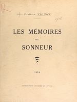 Télécharger le livre :  Les mémoires du sonneur