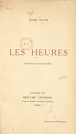 Télécharger le livre :  Les heures
