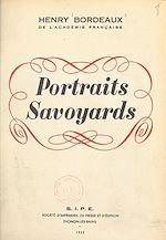 Télécharger le livre :  Portraits savoyards