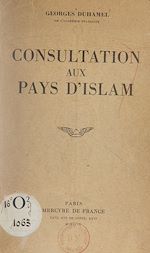Télécharger le livre :  Consultation aux pays d'Islam