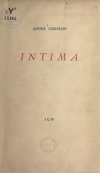 Téléchargez le livre :  Intima