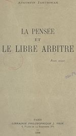 Télécharger le livre :  La pensée et le libre arbitre