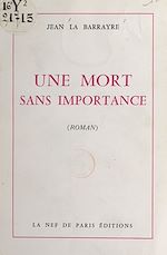 Télécharger le livre :  Une mort sans importance