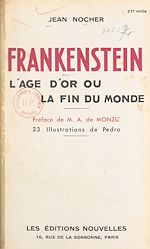 Télécharger le livre :  Frankenstein