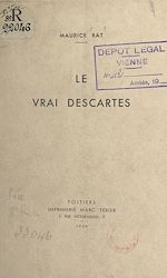 Télécharger le livre :  Le vrai Descartes