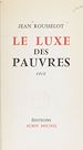Télécharger le livre :  Le luxe des pauvres