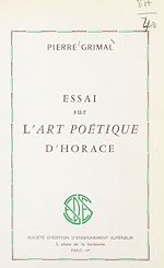 Télécharger le livre :  Essai sur l'art poétique d'Horace