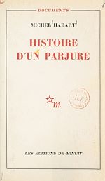 Télécharger le livre :  Histoire d'un parjure