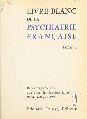 Download the eBook: Livre blanc de la psychiatrie française (1)