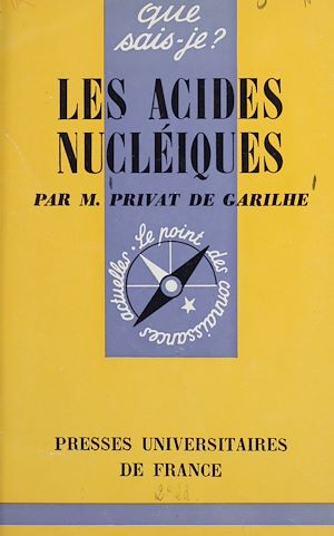 Téléchargez le livre :  Les acides nucléiques