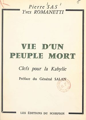 Téléchargez le livre :  Vie d'un peuple mort