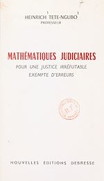 Télécharger le livre :  Mathématiques judiciaires