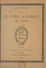 Télécharger le livre :  Le plâtre St-Esprit de Lyon