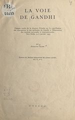 Download this eBook La voie de Gandhi