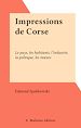 Télécharger le livre :  Impressions de Corse