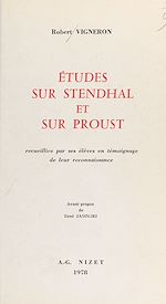 Télécharger le livre :  Études sur Stendhal et sur Proust